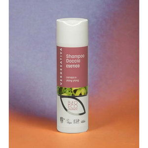 Verdesativa Exotic Champú de Cáñamo y Ylang Ylang para Ducha 200ml Vegano Orgánico 2 en 1 Para Todo Tipo de Cabello - Product Image 1