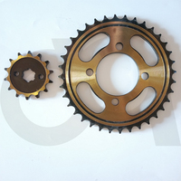 Kit de transmission pour moto SMASH 110 CD110, nouvelle chaîne et pignon en acier, prix du kit de chaîne et pignon pour moto, pièces de moto