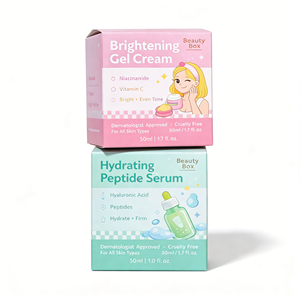 High Quality Custom Embossed Gold Foil Matt Laminated Folding Carton Paperboard Packaging <b>for</b> Cosmetic <b>Gifts</b> - Product Image 4