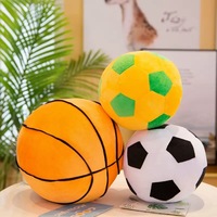 Vente chaude Simulation Football Sur Mesure Petit Mignon Thème En Peluche Figure Jouets Enfants Amical En Peluche Jouet Animaux pour Enfants