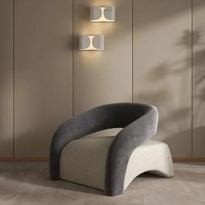 Juego de Mesa y Sillas Redondas de Lujo Ligero para Hotel, Oficina de Ventas, Recepción, Salón de Belleza, Diseño de Salón - Product Image 1