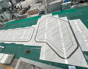 Losas de Mármol Natural Pulido Goldtop Calacatta Vagli para Encimeras, Mesas de Baño, Pisos, Mesas de Comedor, Mesas de Centro y Hoteles - Product Image 4