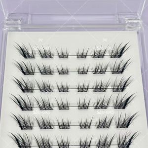 ขนตาปลอมแบบเส้นบางพิเศษ ติดกาวในตัว แบ่งเป็นช่อ รุ่น Animal Series ปลายปีกนุ่ม สำหรับติดเอง DIY - Product Image 6