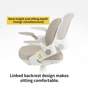 Chaise d'étude ergonomique réglable pour enfants avec système de rotation à pression et dossier articulé pour la chambre des enfants à <span class=keywords><strong>domicile</strong></span> - Product Image 4