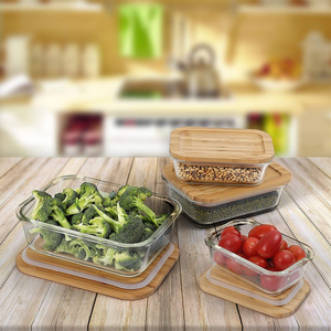 Contenitori in Vetro per Conservazione Alimenti, Scatole per Organizzazione Dispensa e Preparazione Cibi, per Catering e Ristoranti - Product Image 6