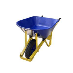 Brouette de jardin robuste à roue pneumatique, montage facile, haute capacité de charge - Product Image 2