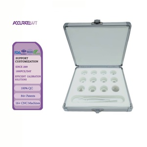 Trọng lượng hiệu chuẩn thép không gỉ E1 F1 trọng lượng phòng thí nghiệm để cân bằng độ ẩm OIML <span class=keywords><strong>E2</strong></span> lớp 1mg-500mg kiểm tra trọng lượng - Product Image 1