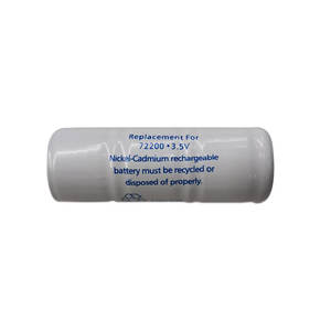 Batterie <span class=keywords><strong>rechargeable</strong></span> NICD 72200 <span class=keywords><strong>3</strong></span>,5 V 1/2C 800 mAh pour équipement médical - Product Image 1