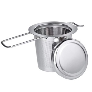 Infuseur à thé portable en acier inoxydable, écologique, avec filtre-cuillère en métal pour les amateurs de thé - Product Image 1