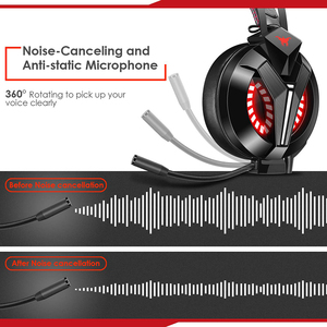 Casque PC COMBATWING M180 Pro compatible PS4, écouteurs de jeu pour ordinateur 3,5 mm - Product Image 3