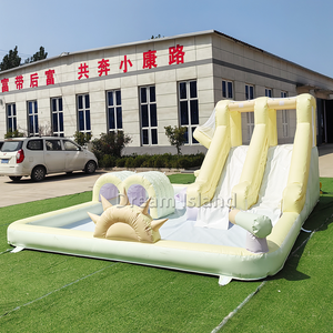 <span class=keywords><strong>Castillo</strong></span> de tobogán de <span class=keywords><strong>agua</strong></span> <span class=keywords><strong>hinchable</strong></span> de Pvc comercial con tobogán para niños, casa de rebote - Product Image 6