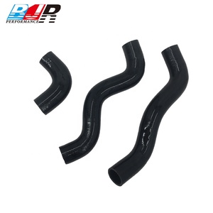 BJR Pièces de course de haute qualité, tuyau de radiateur en silicone souple coloré personnalisé pour FIAT <span class=keywords><strong>UNO</strong></span> 1.3T - Product Image 1