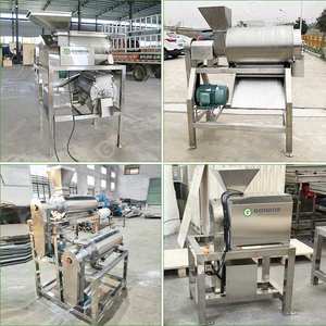 Machine industrielle pour la fabrication de confiture de mangue, ananas, fruit de la passion, cerise, purée de légumes, extracteur de pulpe, pulpeur - Product Image 2