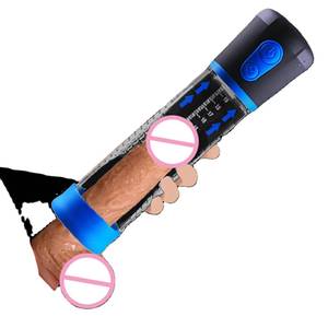<span class=keywords><strong>Melo</strong></span> Bomba de aumento de pene Juguete sexual Masturbador Hombre Xx.Video.Xx Extensor de video completo para hombres - Product Image 1