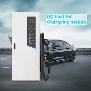 Auto ev charger station pile Ethernet IP54 ev car charger fast charging dc 120 kw