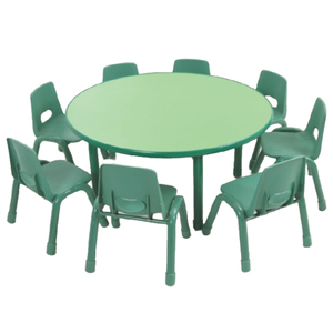 Tavoli e Sedie Regolabili per Asilo Nido dalla Fabbrica Originale, Tavolo e Sedia in Plastica per Scuola in Malesia e Sri Lanka - Product Image 2