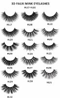 Hbzhl23 — faux cils 3d en vison, produit de luxe, naturel, fourniture sur mesure, prix pas cher, livraison gratuite