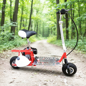 <span class=keywords><strong>Scooter</strong></span> à essence pliable pour adultes <<span class=keywords><strong>50CC</strong></span> <span class=keywords><strong>2</strong></span> <span class=keywords><strong>temps</strong></span> Démarrage électrique 40-60 km/h Vitesse maximale Pas cher à vendre - Product Image 2