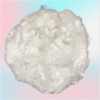 Fibre de polyester creuse siliconée 3D recyclée de qualité supérieure, 51 mm, ignifuge, pour garnissage de literie