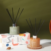 Boîte cadeau sans flamme Intelligent Oil Reed Diffuser Air Freshener For Bedroom Bathroom Hotel Decor Home Fragrance Diffuser