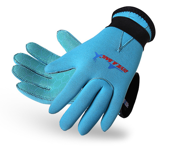 Гидрокостюмы 3 мм Неопреновые мягкие и удобные теплые перчатки для дайвинга с пятью пальцами для малышей