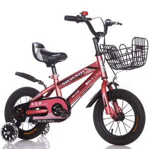 2023 2024 bambini bici con bilanciere blu viola bicicletta con specchio sul sedile posteriore/rete protettiva