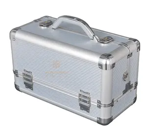 Top Quality Cosmetic Case Professional Makeup Nail Polish Holiday Gift Blackfriday Aluminum Makeup Travel Box