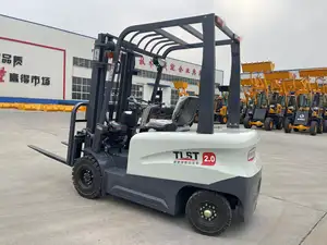 Ucuz fiyat ve güvenilir kalite yan hareketli 4 tekerlek elektrikli forklift yüksek ulaşmak