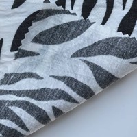 Tissu Popeline en Lyocell, Nylon et Acétate Imprimé Écologique Tissé pour Robes et Chemises Femme