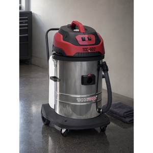 Tahawash TCC-602 Two Motor <b>Wet</b> <b>Dry</b> <b>Vacuum</b> <b>Cleaner</b> for Car Upholstery Carpet Commercial Industrial Cleaning - Product Image 3