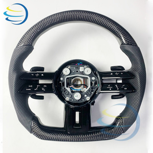W460คาร์บอนไฟเบอร์ Mercedes Benz <span class=keywords><strong>AMG</strong></span> คลาสกำหนดเอง W463 W465 S คลาส W221 W116 W126 W140 W220 W221 W222พวงมาลัย W223 - Product Image 1