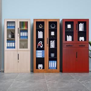 Kunshan Fengdamei Wood Grain <b>Filing</b> Cabinet 5 Floors With Lock Office <b>Storage</b> Cabinet - Product Image 1