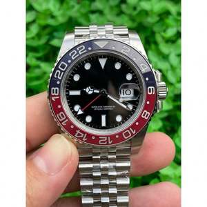 Montres mécaniques de luxe personnalisées en gros pour hommes, bracelet en acier, étanches, automatiques - Product Image 3