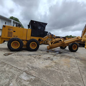 Niveleuses de moteur d'origine les plus utilisées en usine Machines de construction de niveleuses de moteur CAT 140K avec de grandes performances - Product Image 1