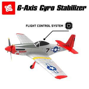 Volantex 76801 P51 PNP Avión de Combate Eléctrico sin Escobillas, Juguete de Avión Rc, Modelo de Avión de Combate de <span class=keywords><strong>Control</strong></span> Remoto de Espuma EPO - Product Image 5