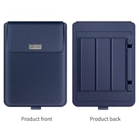Tapis de souris en cuir PU pour ordinateur portable, sacoche pour Macbook Air 13 Retina 11 12 New Pro 15 Touch Bar Notebook, support multifonction