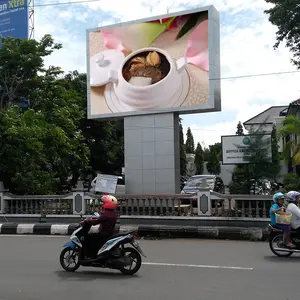 Commercial advertising billboard display p10 large fixed installation led screen for Christmas Decoration Supplies