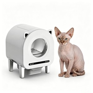 Best Seller Automatic <b>Cat</b> Toilet Kattenbak Eco-Friendly ABS PP Material Durable For Household Use - Product Image 1