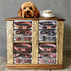 Collar de mosca de diseñador clásico para perros y gatos Collar de lazo de mascota personalizado con hebilla de aleación extraíble Accesorio decorativo de lazo - Product Image 3