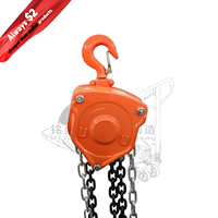 Mini palan à chaîne manuel portable 0,5T avec garantie d'un an pour le levage de petits objets domestiques