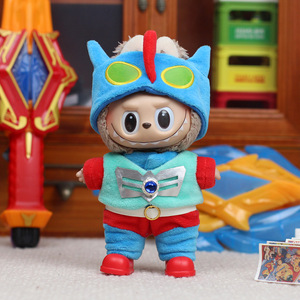 Labubu <b>Doll</b> Clothes Ultraman Macaron Five Piece Set Universal Fit For Gen 1 3 <b>Dolls</b> Outfit Accessories - Product Image 2