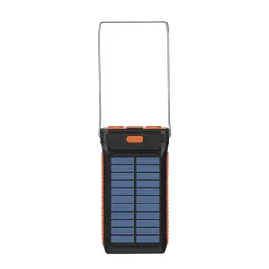 趋势产品防水手机充电器手摇太阳能电源10000毫安手机户外野营 - Product Image 5