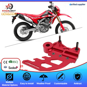 XGS Geüpgradede CNC Aluminium Motorfiets Achterrem Schijfbeschermer voor CRF250L CRF300L CRF250 RALLY Crossmotor Beschermingsonderdelen - Product Image 1