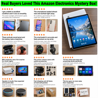 Boîte électronique mystère premium, gadgets intelligents variés, appareils portables, appareils audio, accessoires informatiques et électronique domestique