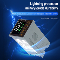 PIDMaxWell AU48 Contrôleur de température PID haute précision avec affichage LED, résolution 0,1°C, matériau ABS, étanche IP65, anti-poussière