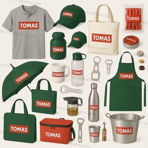 Delantal combinado personalizado para regalo de restaurante, bolso de taza, logotipo personalizado, ideal para promoción comercial y regalos de Festivales de comida - Product Image 6
