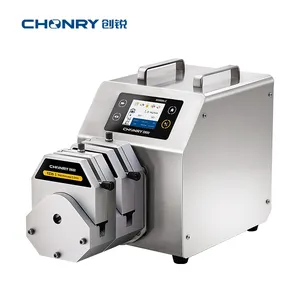 CHONRY SG600LC intelligent digital stainless steel industrial peristaltic pump liquid transfer high flow servo motor