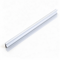 Profilé en U sur mesure en tôle pour barre lumineuse LED, boîtier à rainure longue en alliage, fabrication par pliage, fente rectangulaire pour bande LED métallique