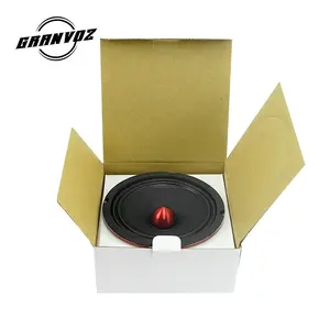 Volledige Mid Range Auto Pro Audio Luidspreker 6.5 Inch 6.5 "Aluminium Bullet Midrange Speaker Car Audio Speaker