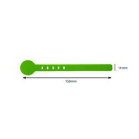 Attache-câble multifonctionnel en silicone durable de 15 cm pour cuisine, rangement alimentaire, organisateur de fils intérieur, lavable et pliable pour la maison